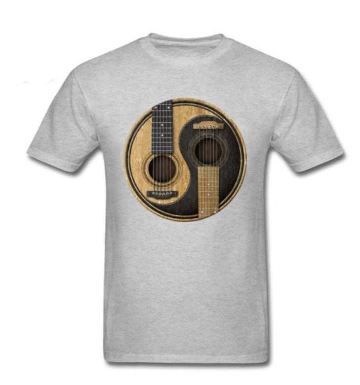 Men’s Fashion Print Short-Sleeve T-Shirt – Casual Cotton Tee
