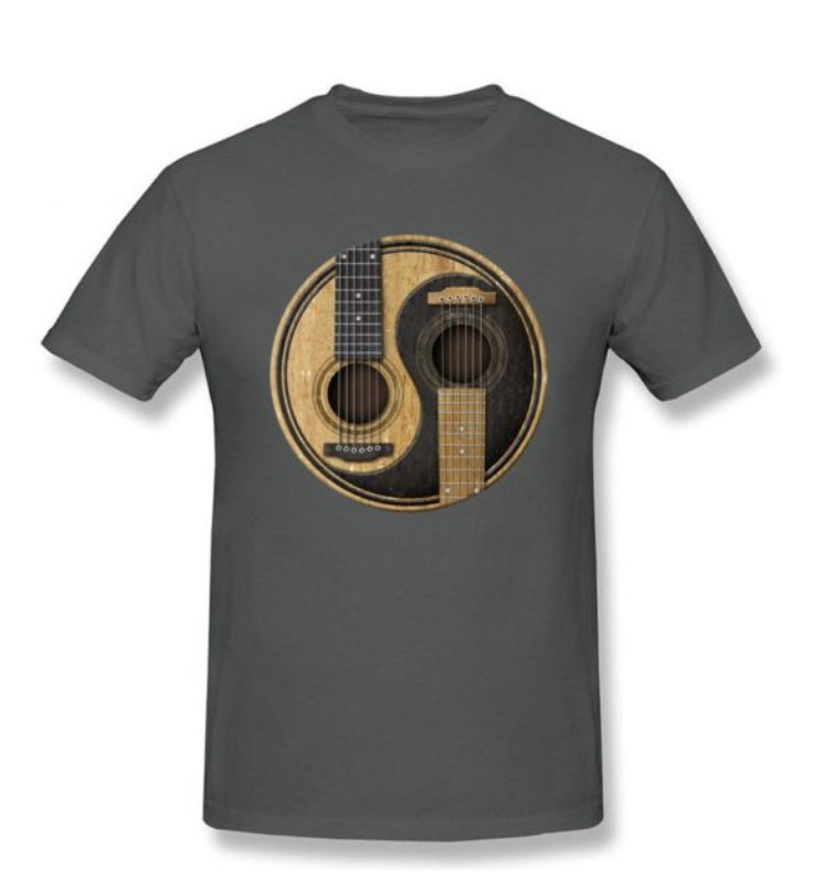 Men’s Fashion Print Short-Sleeve T-Shirt – Casual Cotton Tee