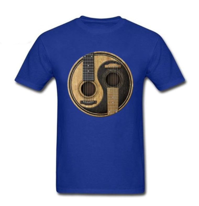 Men’s Fashion Print Short-Sleeve T-Shirt – Casual Cotton Tee